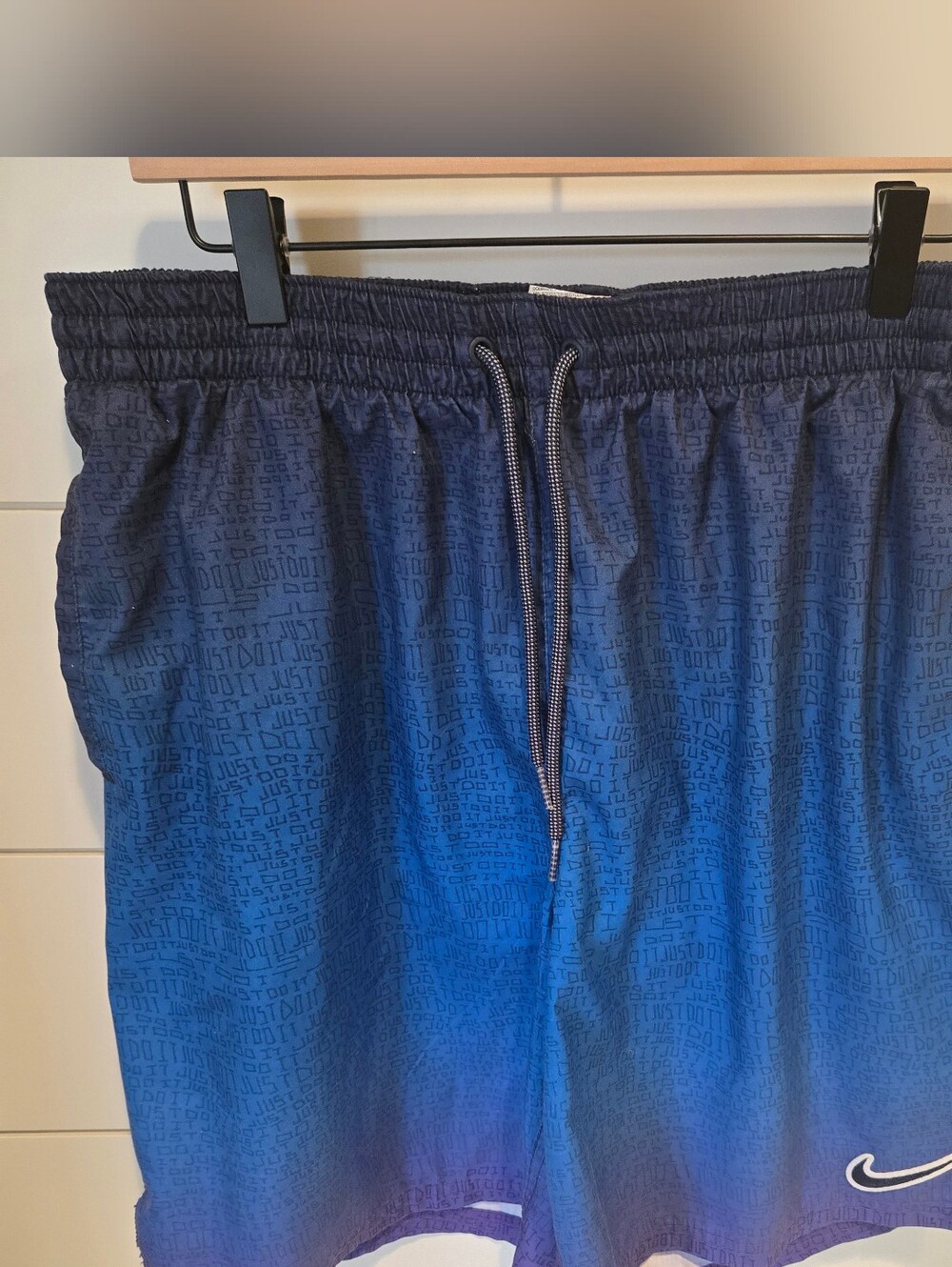 Nike Mens Blue Ombre Swim Shorts